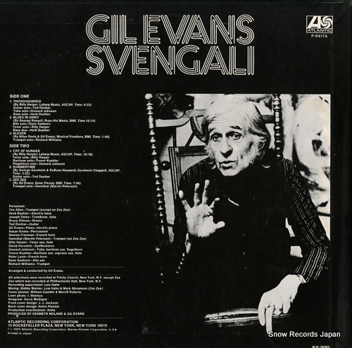 EVANS, GIL svengali P-8417A