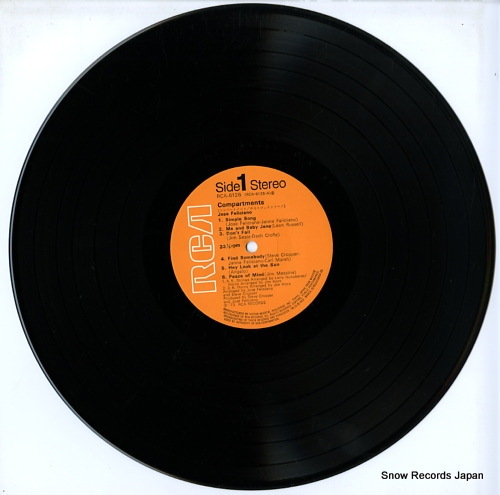 FELICIANO, JOSE compartments RCA-6126 - disc
