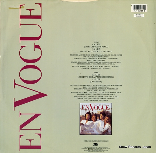 EN VOGUE lies A7893T/7567-86157-0 - back cover