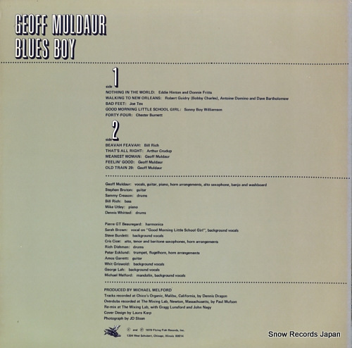 MULDAUR, GEOFF blues boy FF201