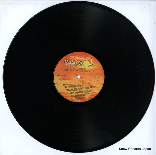 MANUEL, CARLOS el zafiro LPE-10504 - disc