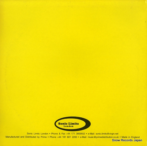 DJ FRANCO trax bizares SONPROG001 - back cover