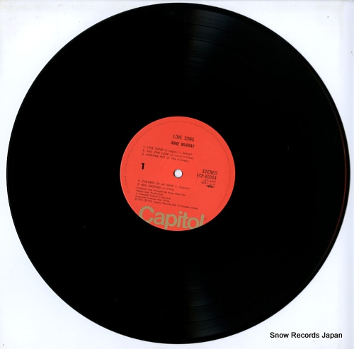 MURRAY, ANNE love songs ECP-80984