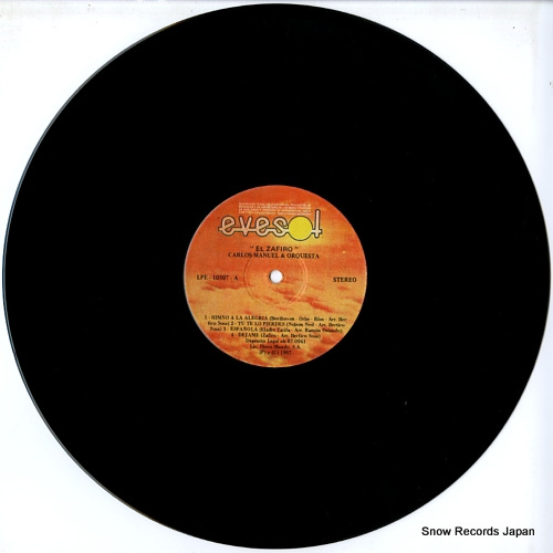MANUEL, CARLOS el zafiro LPE-10507 - disc