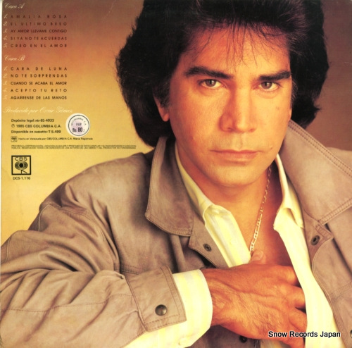 RODRIGUEZ, JOSE LUIS el ultimo beso DCS-1.116 - back cover