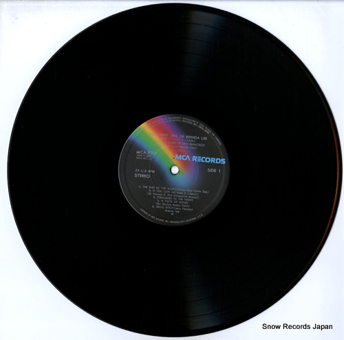 LEE, BRENDA the great hits of brenda lee MCA-9011-12