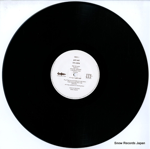 GOD SAID off the plot MSR2/TMLP25 - disc