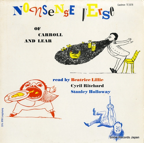 ルイス・キャロル&エドワード・リア nonsense verse of carroll and lear TC1078