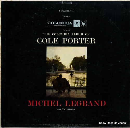 LEGRAND, MICHEL the columbia album of cole porter / volume 1 CL1115