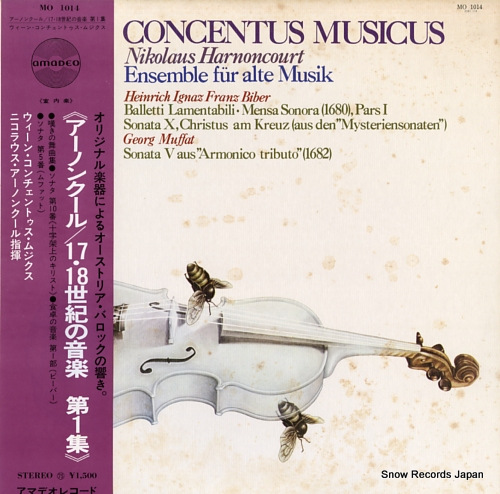 HARNONCOURT, NIKOLAUS concentus musicus MO1014