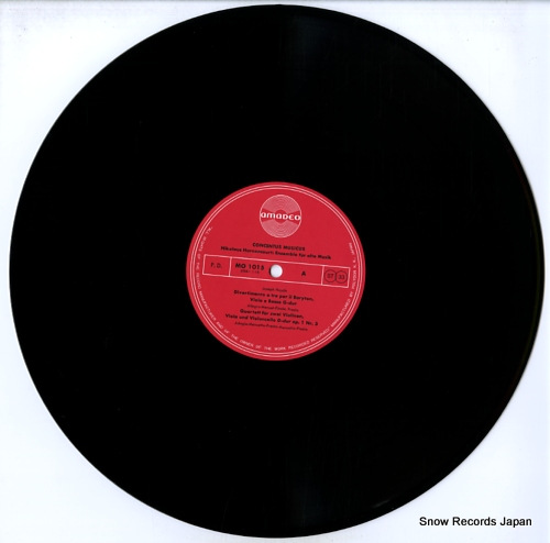 HARNONCOURT, NIKOLAUS concentus musicus MO1015