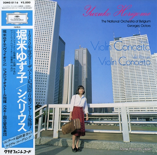HORIGOME, YUZUKO sibelius; violin concerto 20MG0116