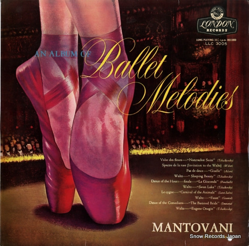MANTOVANI an album of ballet melodies LLC3005