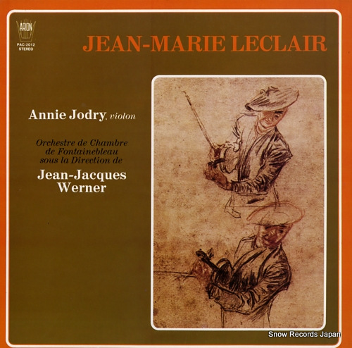 CLASSICAL leclair; concerto pour violon et orchestre en ut majeur, op.73 no3 PAC-2012