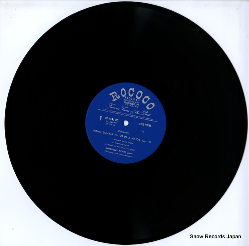 RICHTER, SVJATOSLAV beethoven; piano sonata no.28 and no.30 OZ-7541-RC