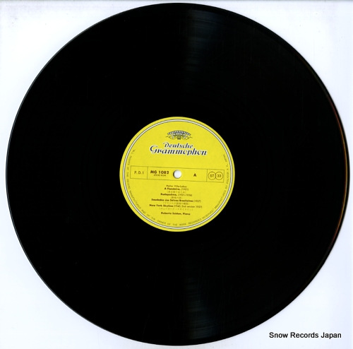 SZIDON, ROBERTO villa-lobos; music for piano MG1082