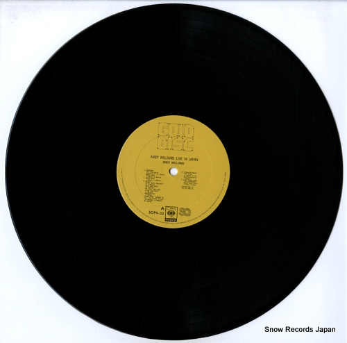 WILLIAMS, ANDY live in japan SOPN52 - disc
