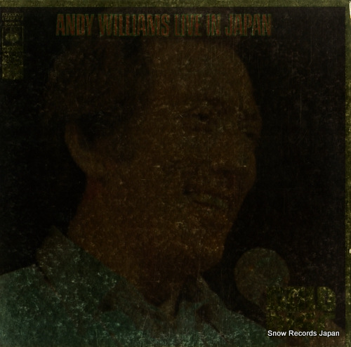 WILLIAMS, ANDY live in japan SOPN52 - front cover