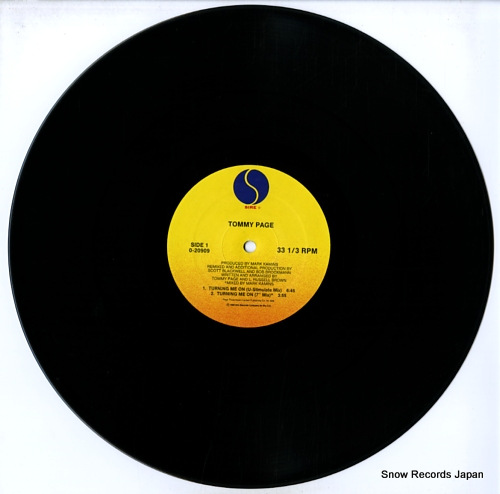 PAGE, TOMMY turning me on 0-20909 - disc