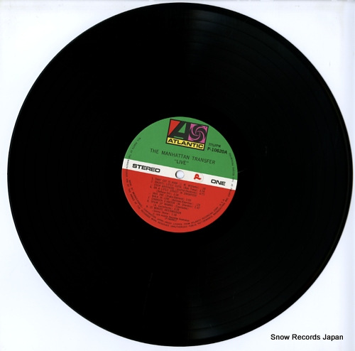 MANHATTAN TRANSFER live P-10620A - disc