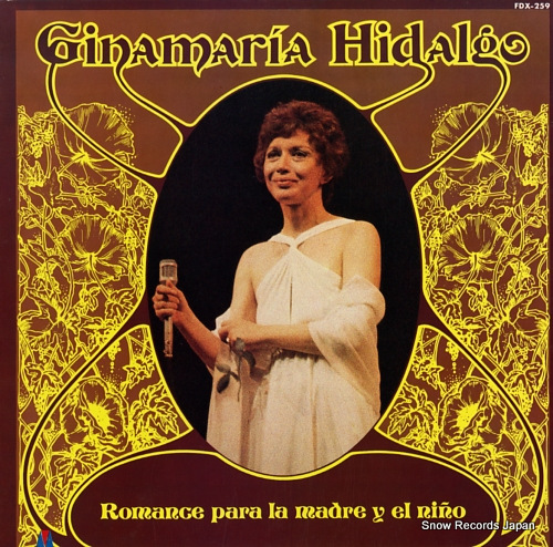 HIDALGO, GINAMARIA romance para la madre y el nino FDX-259 - front cover