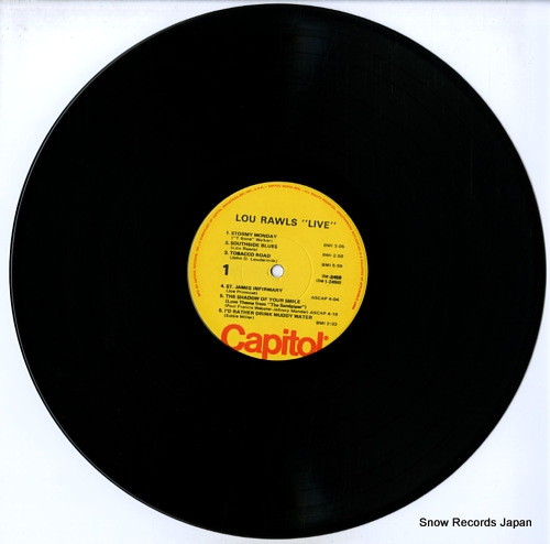 RAWLS, LOU live! SM-2459 - disc