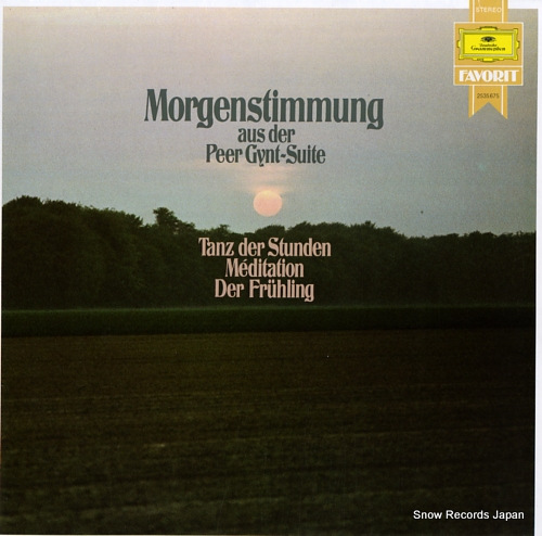 V/A morgenstimmung aus der peer gynt-suite 2535675