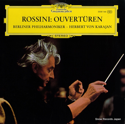 KARAJAN, HERBERT VON rossini; ouverturen 2530144
