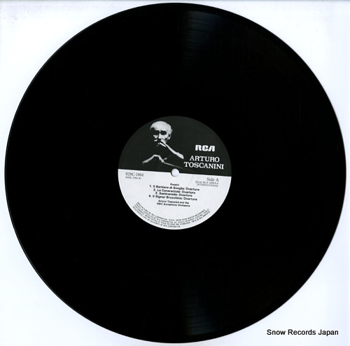 TOSCANINI, ARTURO rossini; overrtures S20C-1004 - disc