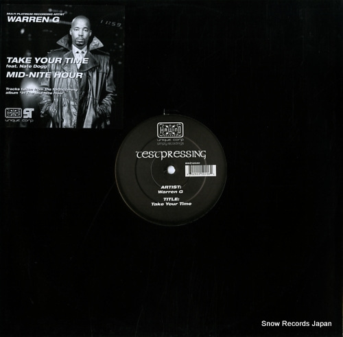 WARREN G take your time / mid-nite hour SIMP12020