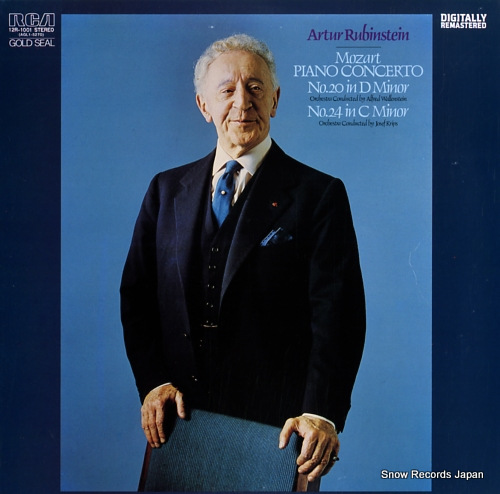 RUBINSTEIN, ARTUR mozart; piano concerto no.20 and no.24 12R-1001