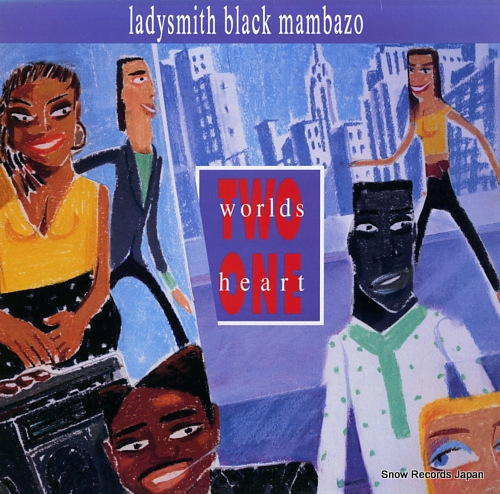 LADYSMITH BLACK MAMBAZO two world one heart 926125-1 - front cover