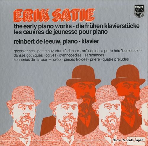 LEEUW, REINBERT DE satie; the early piano works 20PC-14-6