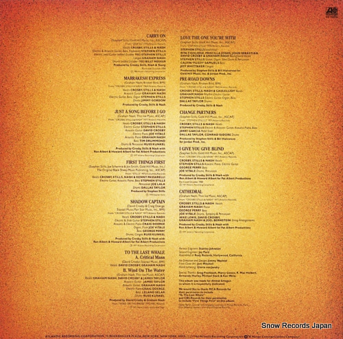 CROSBY, STILLS AND NASH replay P-10963A