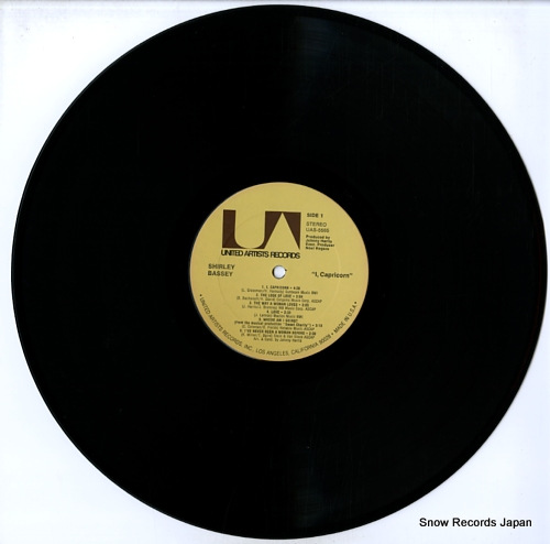 BASSEY, SHIRLEY i, capricorn UAS-5565 - disc