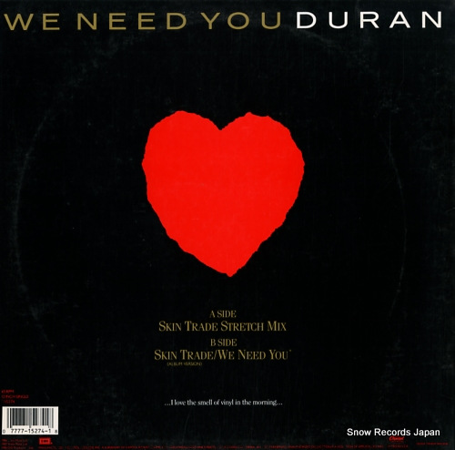DURAN DURAN skin trade V-15274