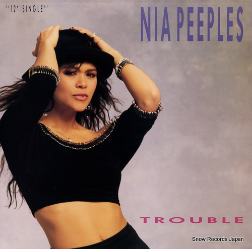 PEEPLES, NIA trouble 870154-1 - front cover