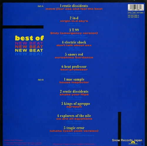 V/A best of new beat 837988-1 - back cover