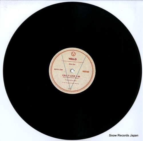 YELLO call it love SOVX2391 - disc