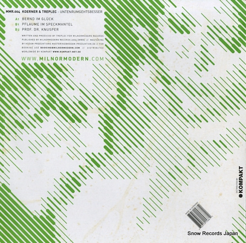 KOERNER AND TREPLEC untenrumgehtsbesser ep MMR.004