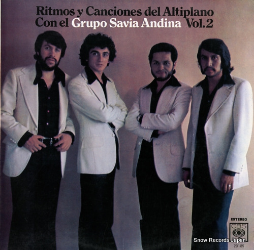 ANDINA, SAVIA ritmo y canciones del altiplano con el grupo savia andina vol.2 20185 - front cover
