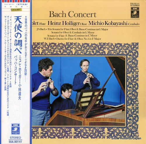 NICOLET, AURELE bach; concert EAA-80141