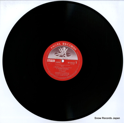 CLUYTENS, ANDRE ravel; bolero AA-93021B - disc