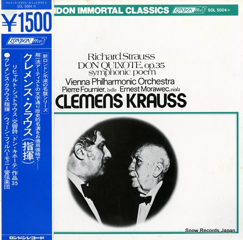 KRAUSS, CLEMENS r.strauss; don quixote, op35 symphonic poem SOL5004M