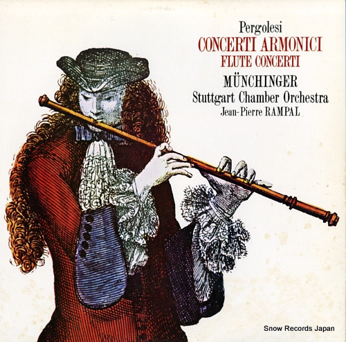 MUNCHINGER, KARL pergolesi; concerti armonici / flute concerti SL1199-1200