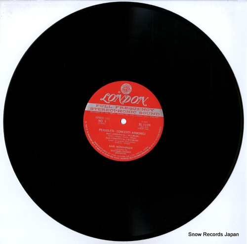 MUNCHINGER, KARL pergolesi; concerti armonici / flute concerti SL1199-1200