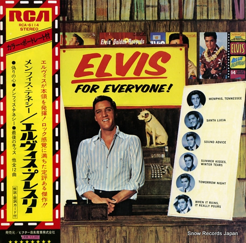PRESLEY, ELVIS for everyone RCA-6114
