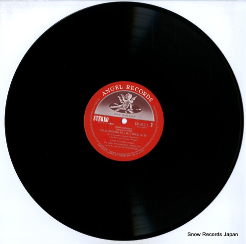 OISTRAKH, DAVID shostakovitch; violin concerto no.1 in a minor, op.99 EAA-85011
