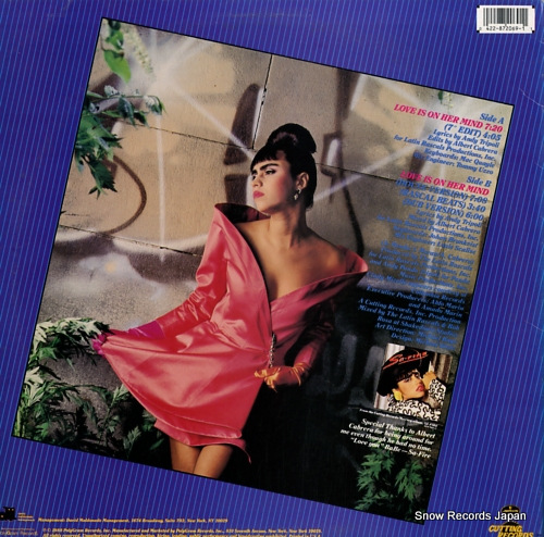 SA-FIRE love is on her mind 872069-1 - back cover
