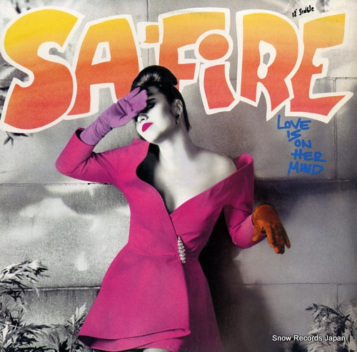 SA-FIRE love is on her mind 872069-1 - front cover
